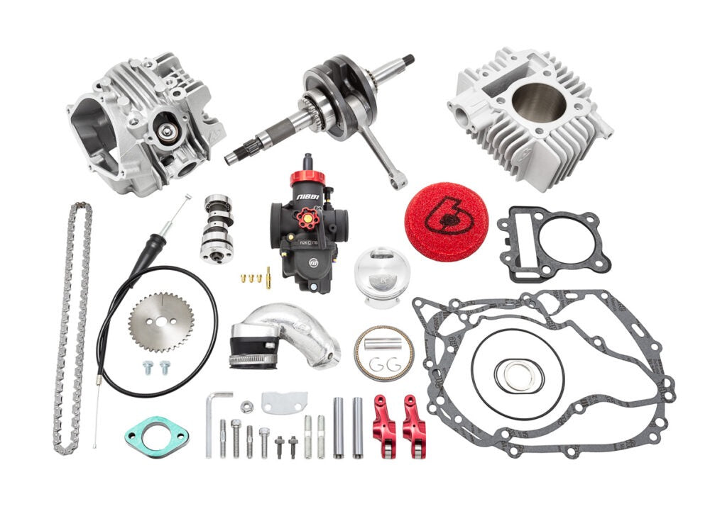 TB Parts V2-2 155cc Stroker Kit & 28mm Carb/Kit - KLX110